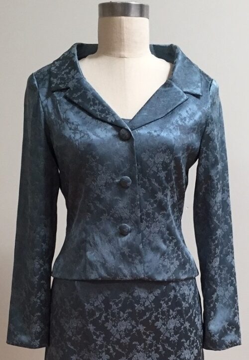 Short blue dressy jacket
