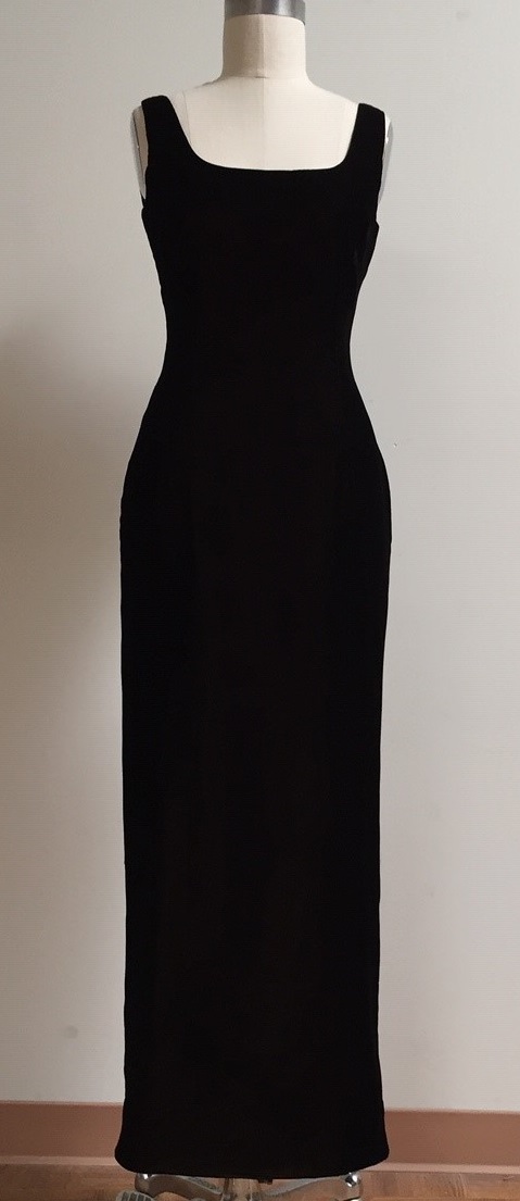Gold Velvet Gown