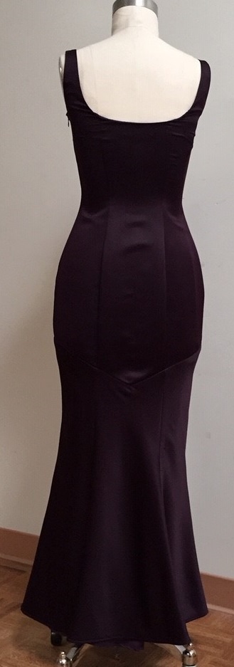 Fitted gown for black tie