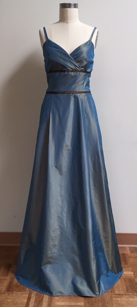 Blue gown for wedding or black tie event