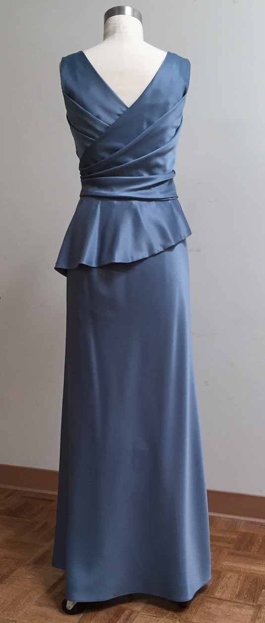 blue gown for mother of the bride