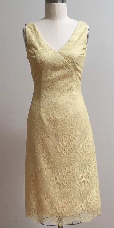 Yellow dress for wedding