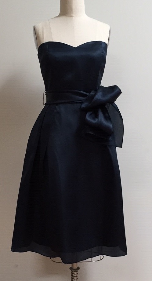 Navy party dress