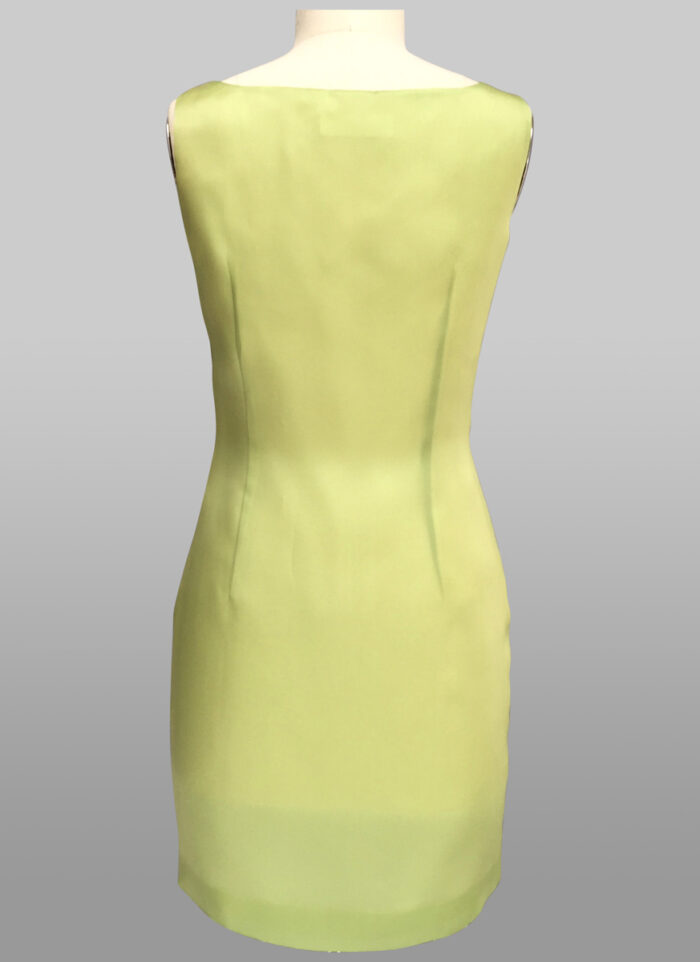 spring green sheath dress