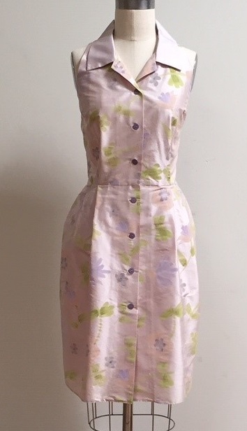 Floral Lilac Dress for Day Events
