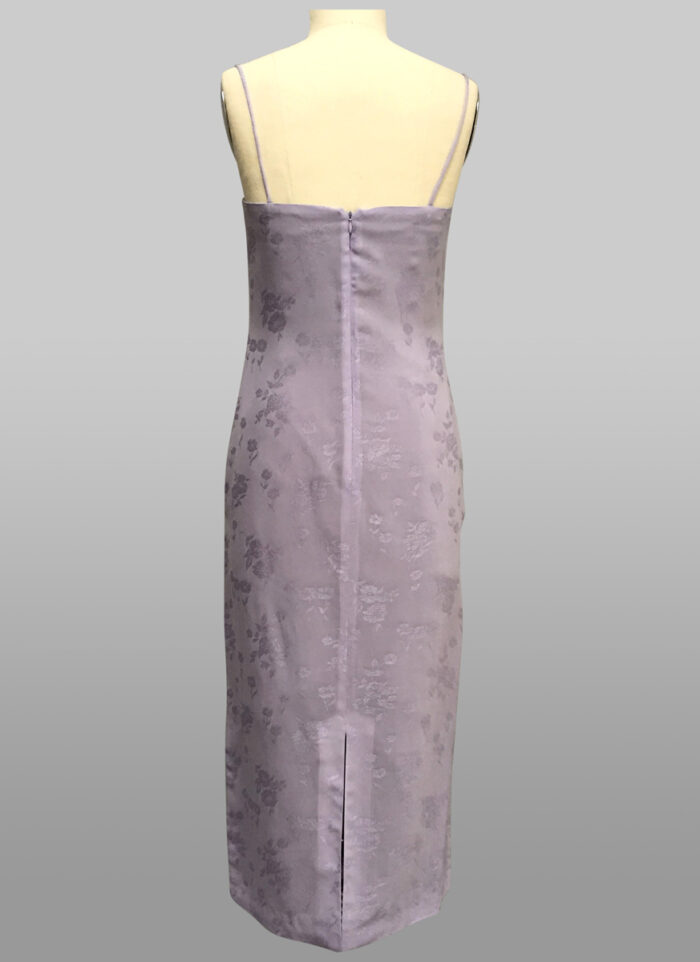 purple slip dress for wedding