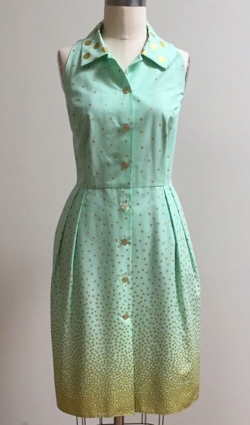 summer dress aqua mint