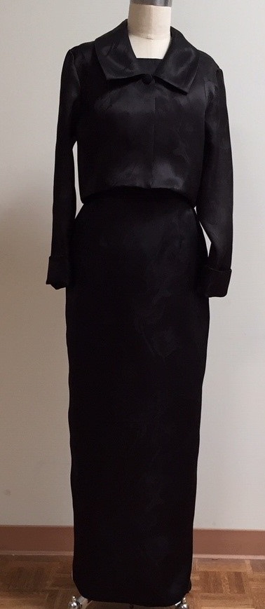 Black gown with jacket