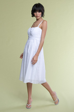white cotton summer dress