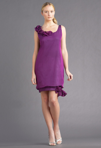 purple dress for wedding