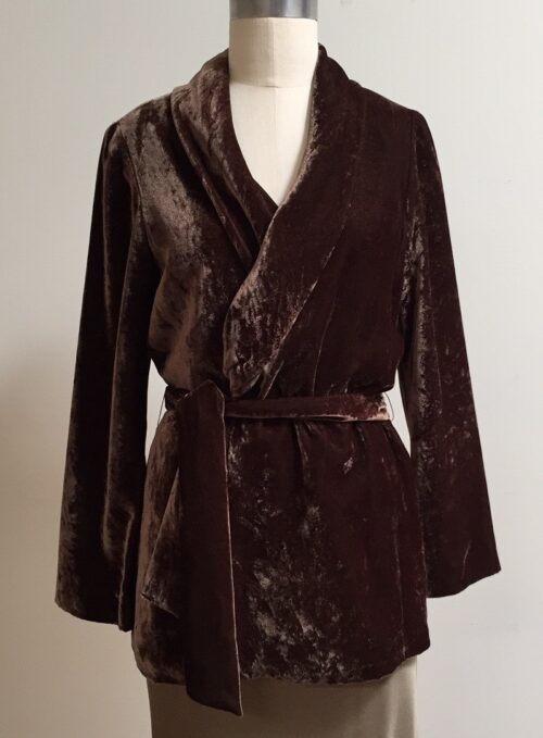 velvet smoking jacket