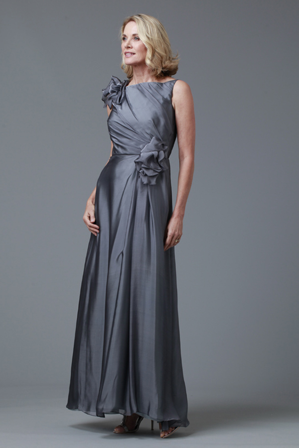 gray mother of the bride dresses