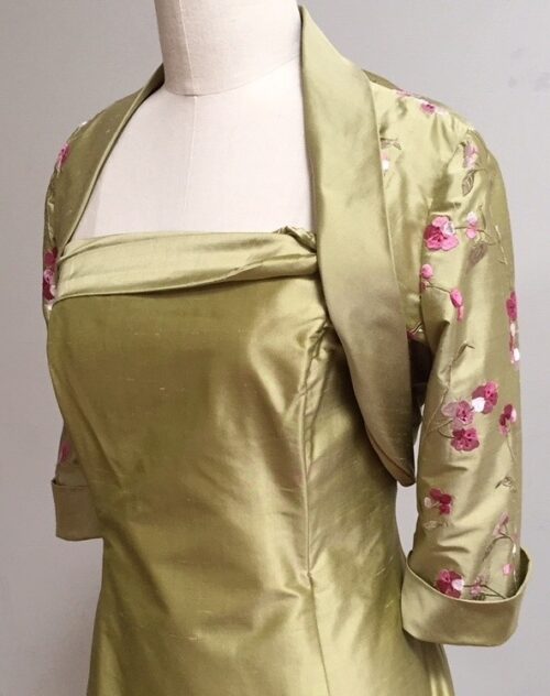 Pink & Green Shrug Jacket