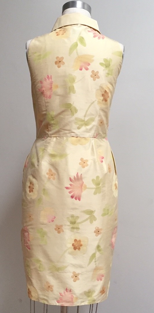 yellow floral dress for day event