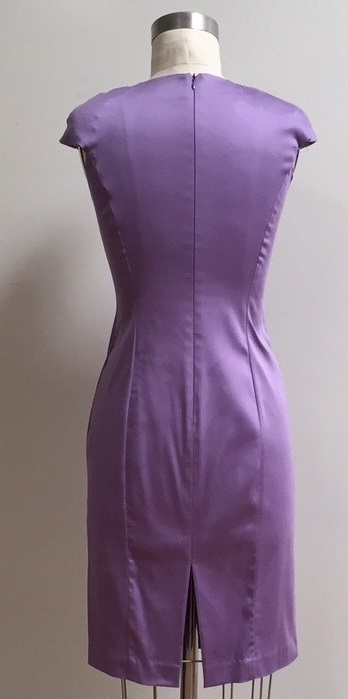 Purple Sheath Dress for event