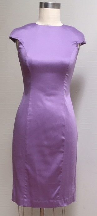 Purple Sheath Dress for event