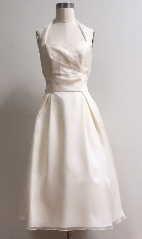 Tea length wedding dress
